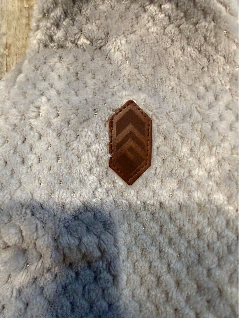 Free Country XL Gray Plush Fleece Jacket Cozy Full Zip